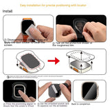 Wristwatch Tempered Screen Protector Seconds Integrated Positioning