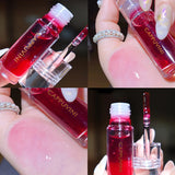 Three Per Package Transparent Water Light Lip Gloss Pearlescent Lip Lacquer Glass Lip Moisturizing And Nourishing Natural Jelly Color