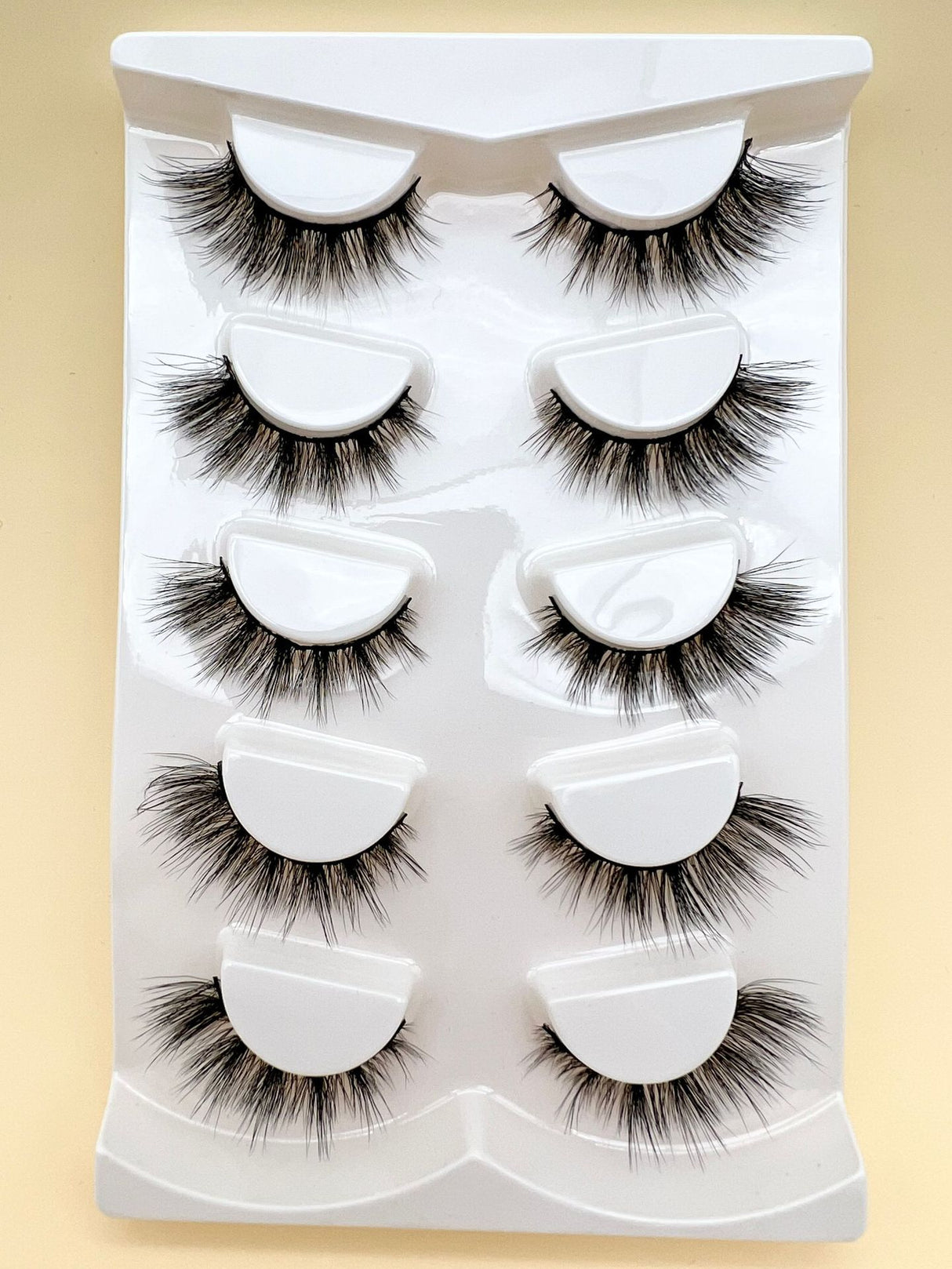 Mink Eyelashes Eye Tail Lengthening Natural Eyelashes Flat False