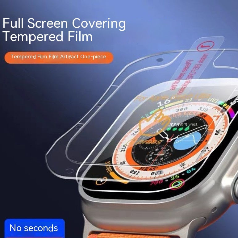 Wristwatch Tempered Screen Protector Seconds Integrated Positioning