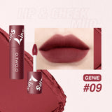 Matte Fog Face Lip And Cheek Dual-use Powder Blusher Lipstick Air Lip Glaze