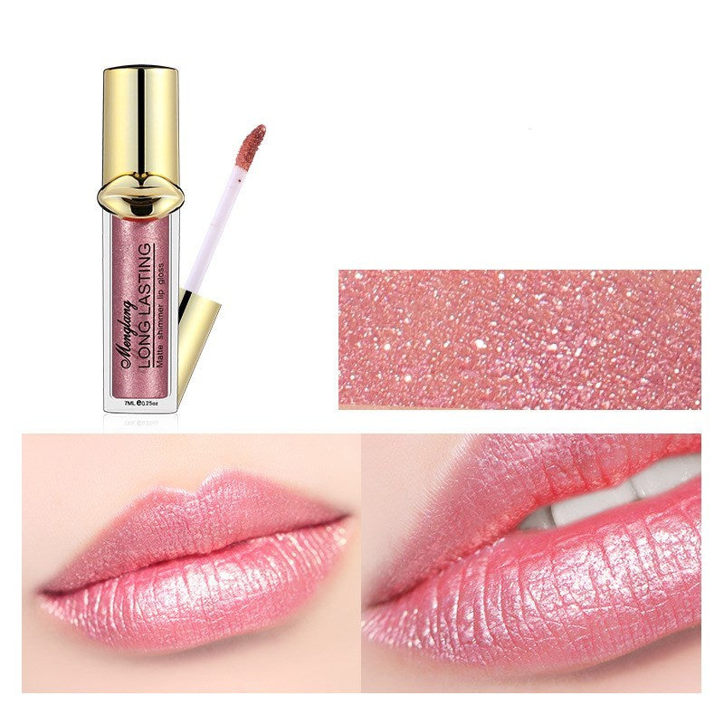 Metallic Pearlescent Matte Lip Gloss