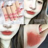 Mousse Velvet Lip Mud Matte Finish Velvet White Lip Gloss