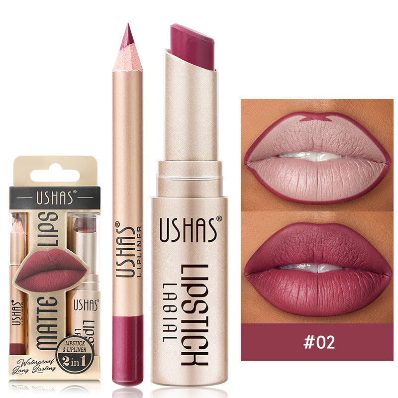 Matte Stain-free Cup Long Lasting Waterproof Nude Lipstick