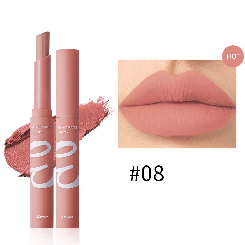 Not Easy To Dip Cup Color Velvet Matte Lipstick