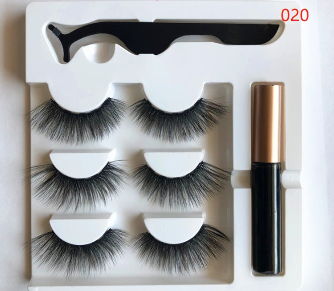 Magnetic false eyelashes