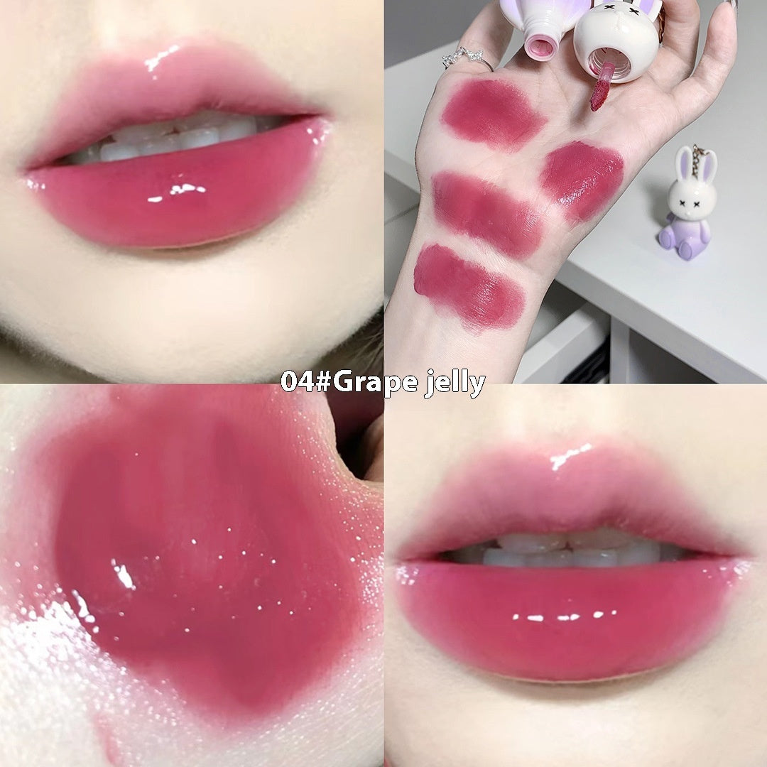 Water Light Lip Lacquer Moisturizing Mirror Makeup No Stain On Cup Lipstick