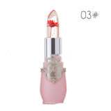 Women's Color Changing Dried Flower Jelly Lip Balm