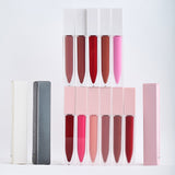 Lip Honey Matte Lipstick Glossy Clear Frosted Square Tube