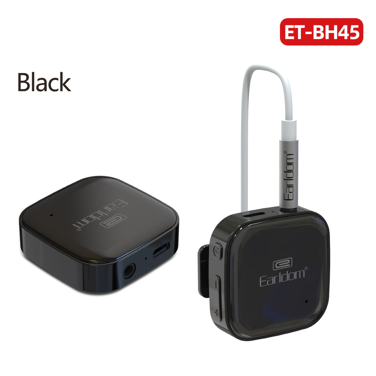 Bluetooth audio receiver running headphones