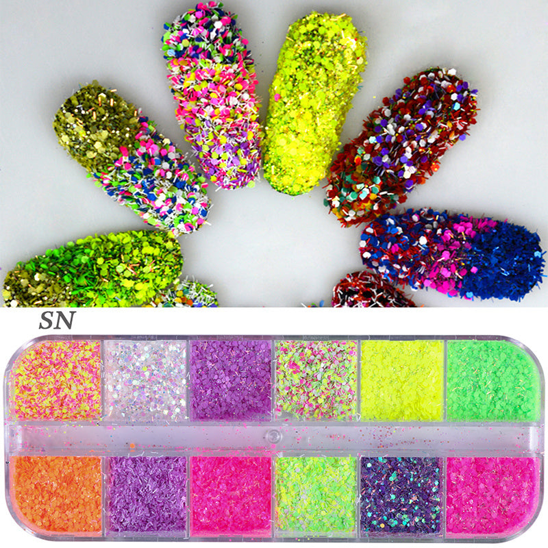 Nail polish glitter