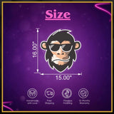 Monkey UV Neon Sign