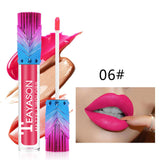 Lip Glaze Deep Red Foreign Trade Color Is Not Easy To Dip Cup Lipstick