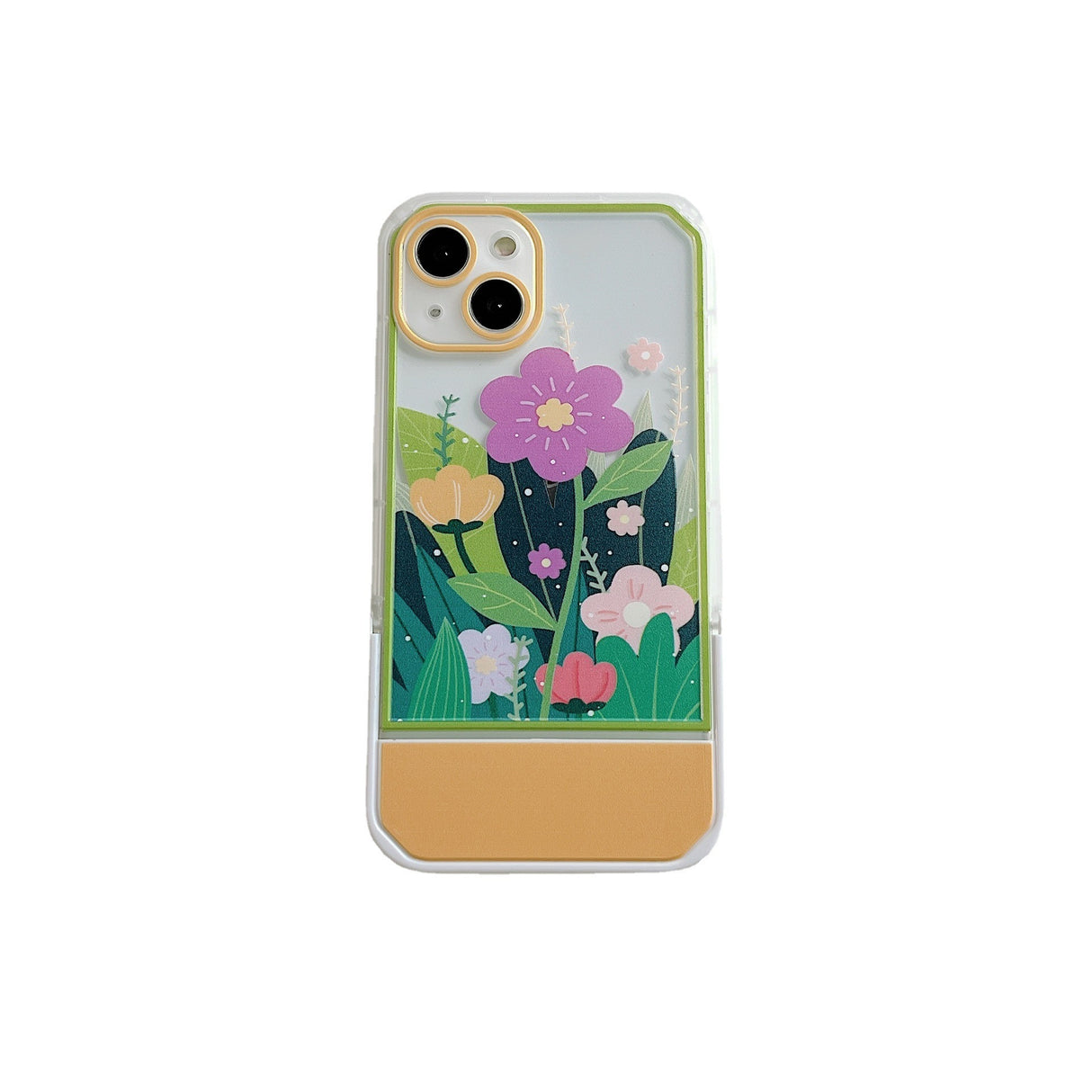 Purple Flowers Phone Case Protective Cover