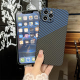 Carbon Fiber Phone Case Protective Cover