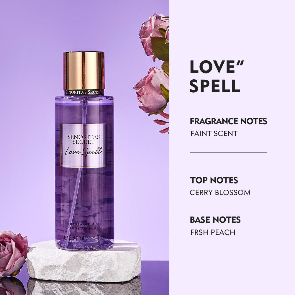 Cross-border Foreign Trade Long-lasting Light Perfume Female Body Spray