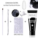 15ml Nail Extension Gel Kit Soak Off UV Gel Acrylic