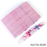 Water washable nail repair and care sanding nail file