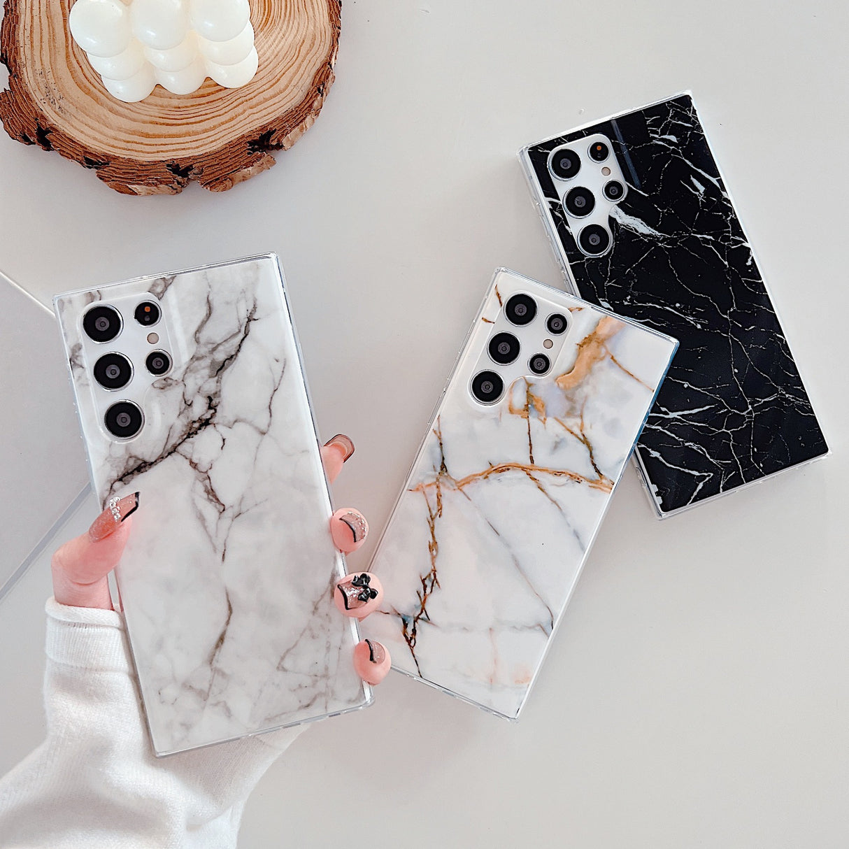 Marble Pattern Protective Cover Phone Case