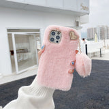 Fashion Simple Plush Phone Case Cover