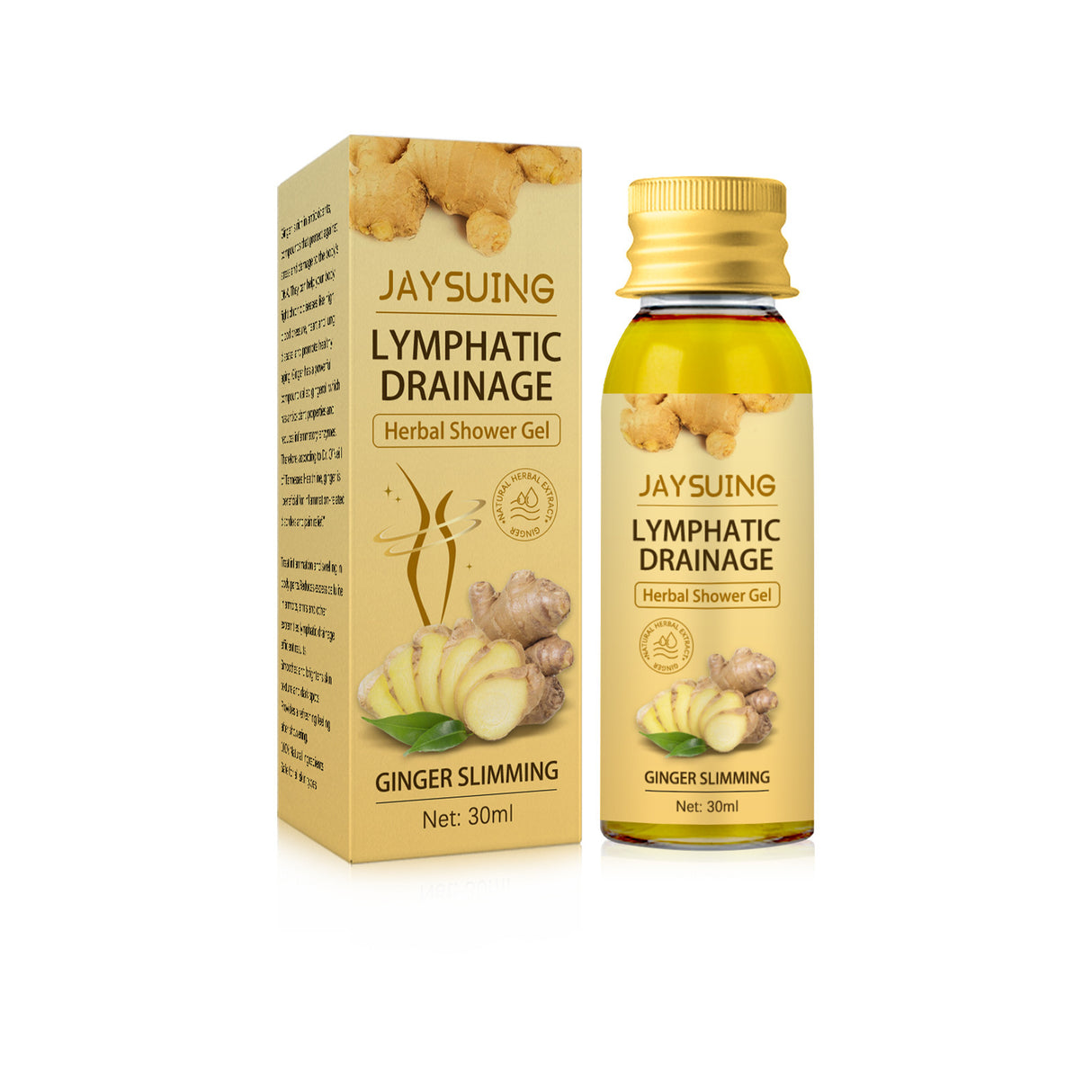 Ginger Body Shaping Shower Gel Lymph Slimming