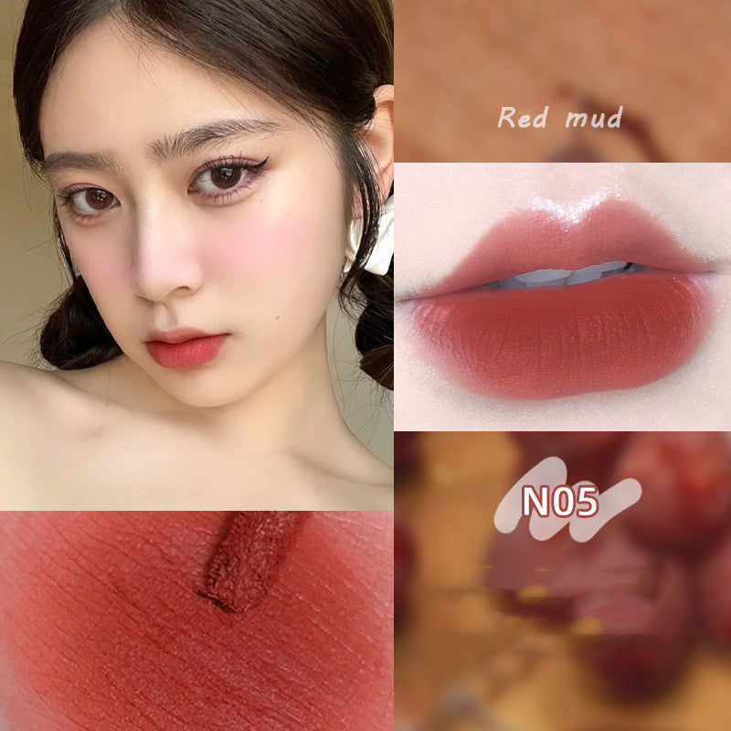 Mist Glossy Lip Glaze Is Light And Not Easy To Touch Matte Lipstick