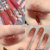 Small Star Stick Mirror Durable Not Easy To Fade Film Transparent Lip Gloss