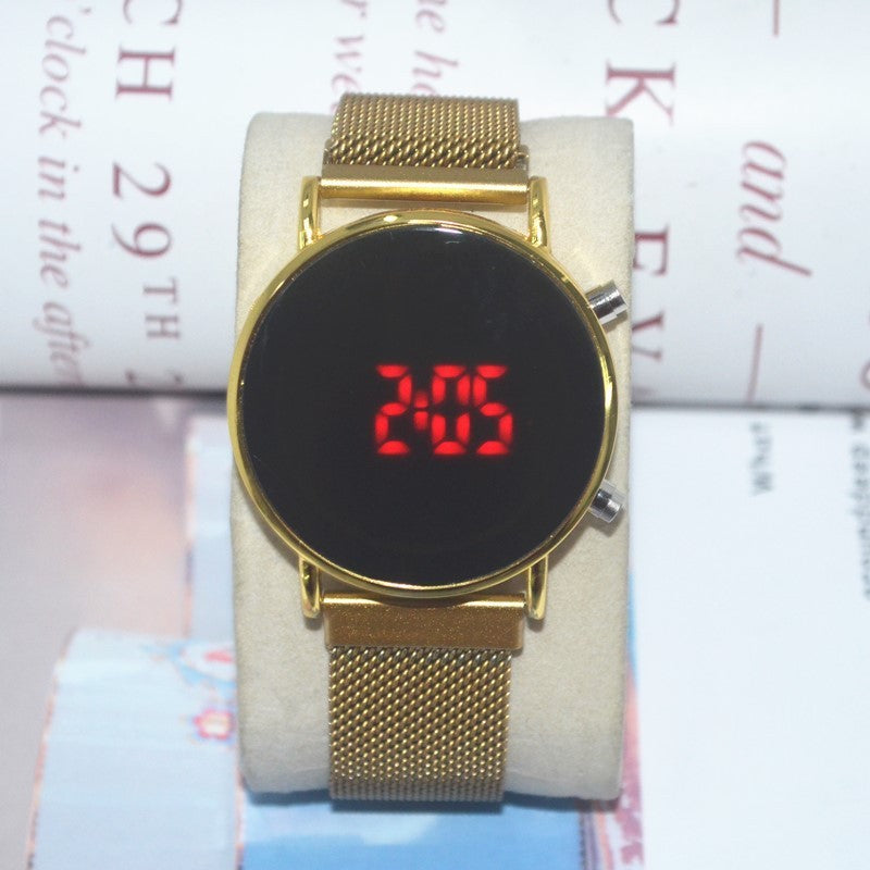 Simple Leisure LED Luminous Magnet Watch