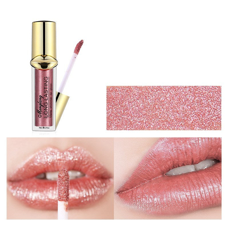 Metallic Pearlescent Matte Lip Gloss