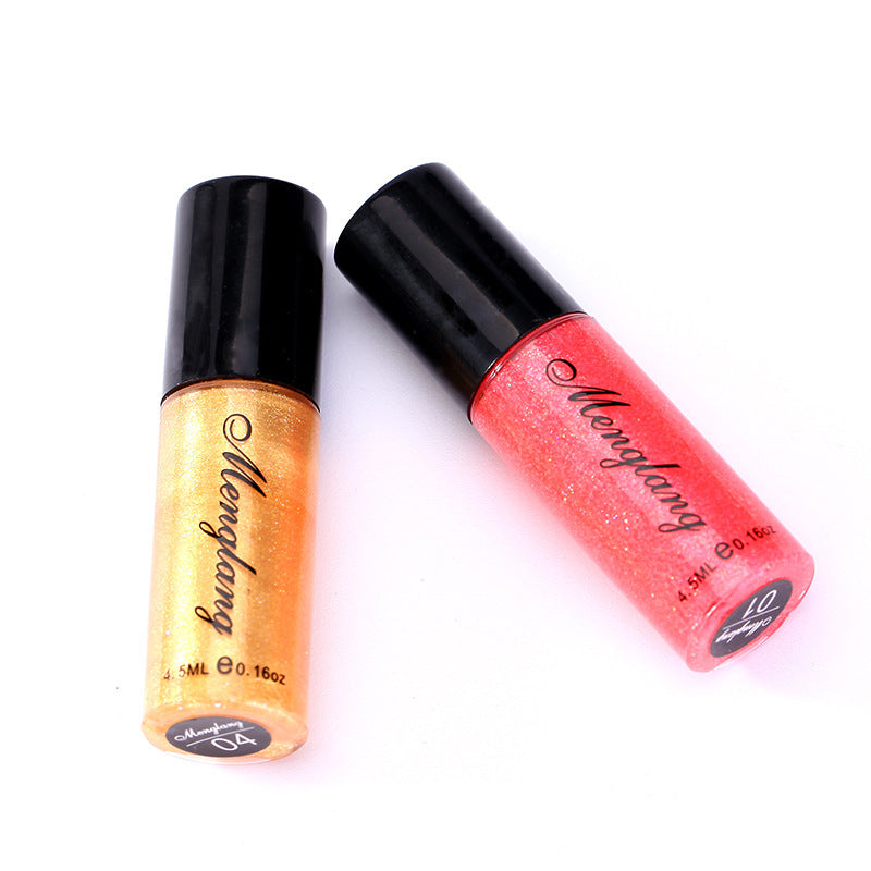 Color Development Shiny Lip Glaze Waterproof Lip Gloss Moisturizing