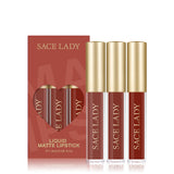 Velvet Matte Waterproof Non-Stick Lip Glaze Set