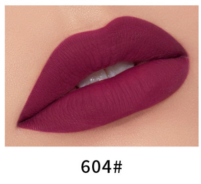 Matte No Stain On Cup Non-fading Lip Lacquer Matte Liquid Lipstick