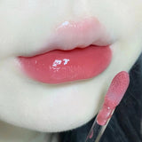 Mirror Lip Lacquer Water Glass Jelly Round Tube Lip Gloss