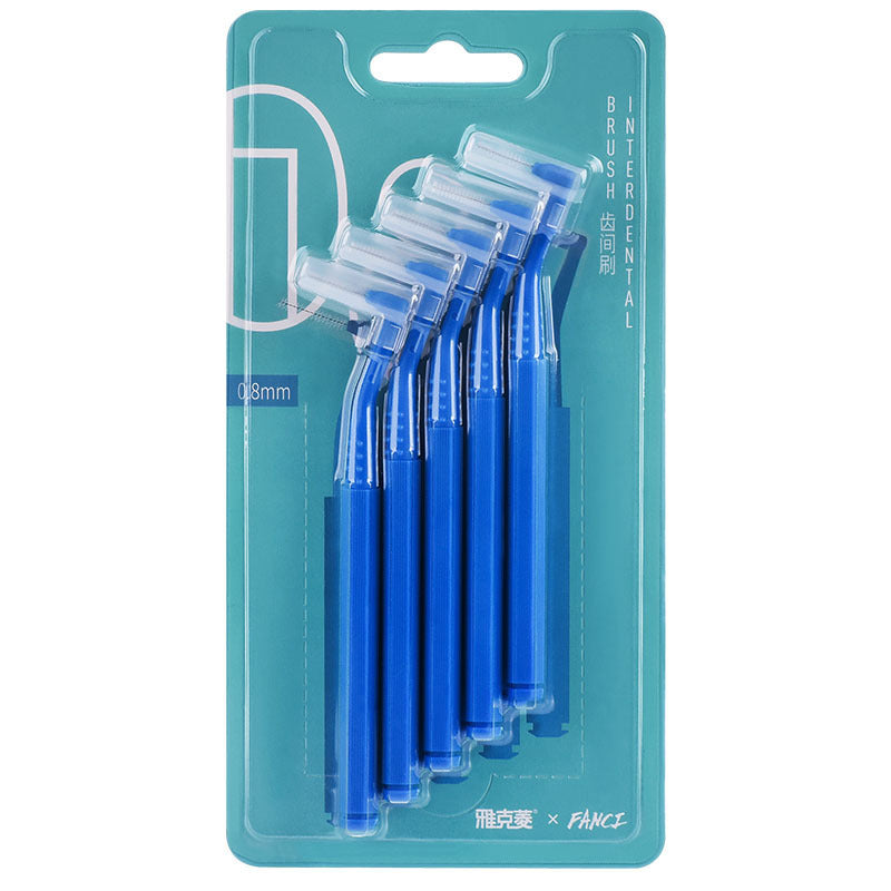 L-shaped Soft Interdental Brush Cleaning Oral Care Set