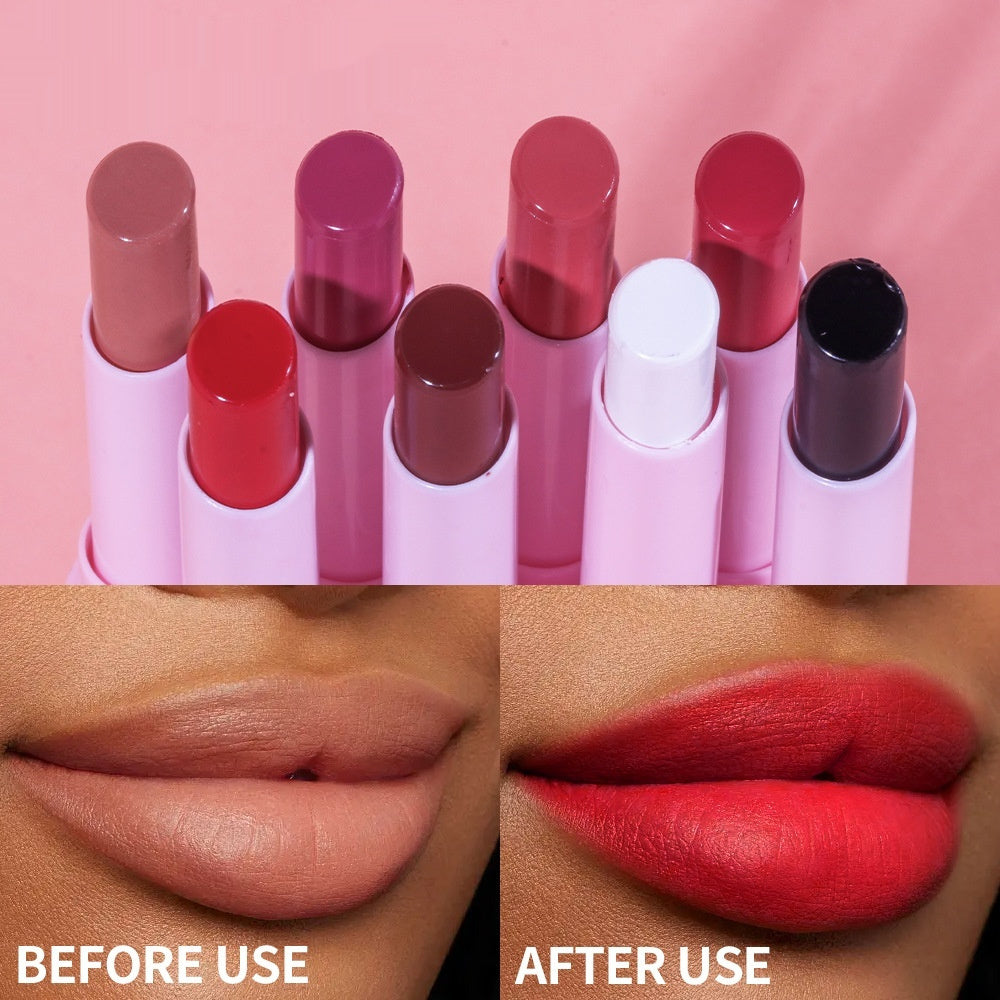 Halloween Matte Velvet Lipstick Beauty Makeup Does Not Fade No Stain On Cup Natural Long Lasting