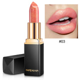 Pearlescent color change temperature change lipstick