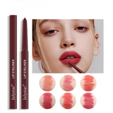 Waterproof Sweatproof Fadeless Automatic Lip Liner European And American Matte Multicolor