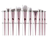 10 long rod thumbprint makeup brushes