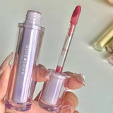 Mirror Lip Lacquer Water Glass Jelly Round Tube Lip Gloss