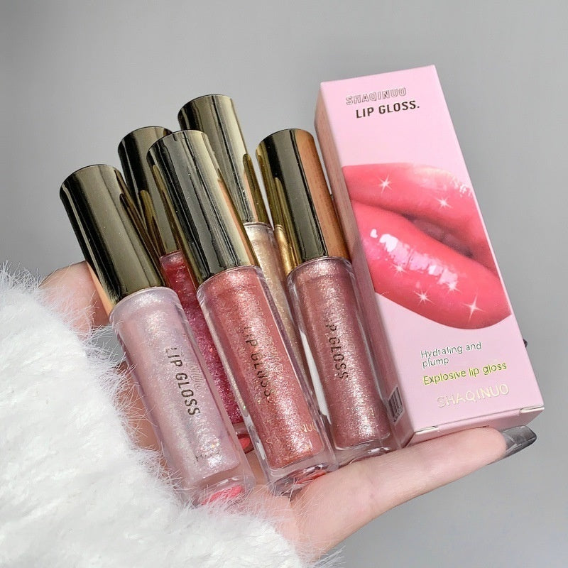 Moisturizing And Rich Flash Lip Gloss Water Light Mirror Lip Lacquer