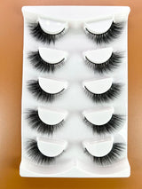 Mink Eyelashes Eye Tail Lengthening Natural Eyelashes Flat False