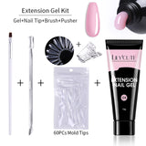 15ml Nail Extension Gel Kit Soak Off UV Gel Acrylic