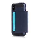 Slide Card Phone Case Protective Cover