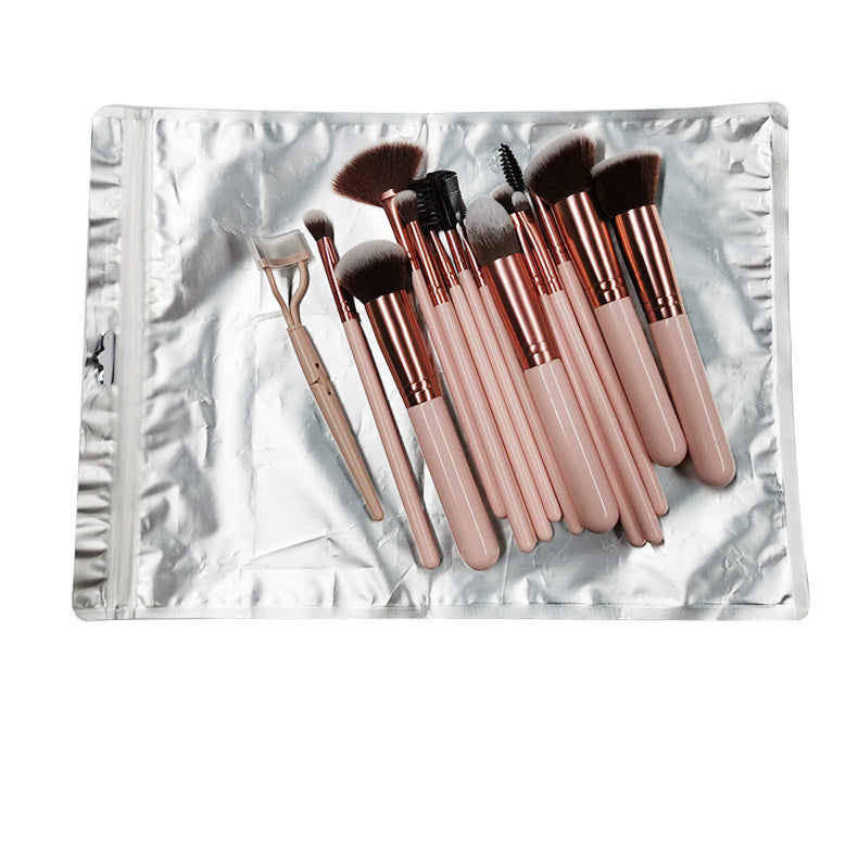 16 Makeup Brushes Suit Portable For Beginners