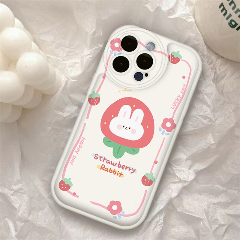 Silicone Fashion Print Phone Case Cover