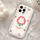 Silicone Fashion Print Phone Case Cover