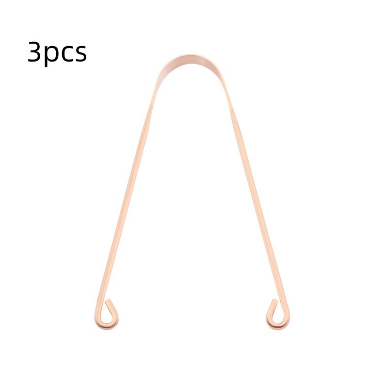 Tongue Cleaning Oral Care Tools All Copper Material