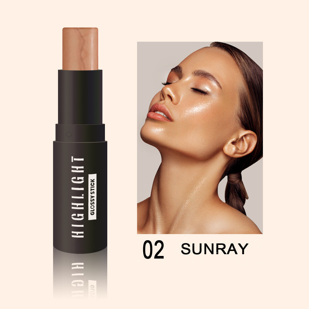 Pearlescent Brightening Contour Stick Bronze Lipstick