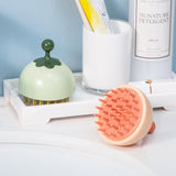 Moisturizing Brush Grabber Shampoo Comb Ladies Men's Silicone