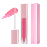 Lip Honey Matte Lipstick Glossy Clear Frosted Square Tube